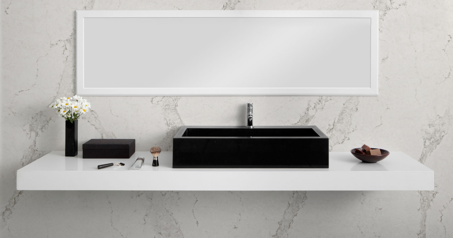 Caesarstone bathroom